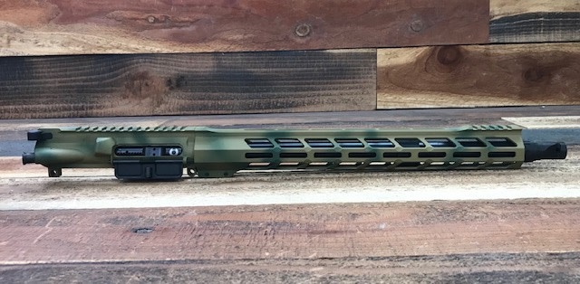 FUCA-15 5.56 16" HBAR Cerakote Forest Camo 30RD Rifle
