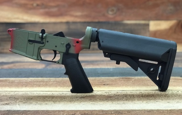 FU Misericorde 5.56 16" Cerakote Forest Green/Red Stripe 30RD Rifle