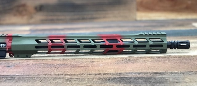 FU Misericorde 5.56 16" Cerakote Forest Green/Red Stripe 30RD Rifle
