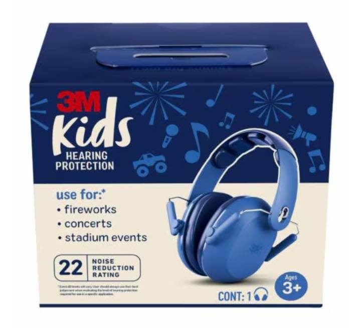 Peltor Kids Hearing Protection 22DB Blue