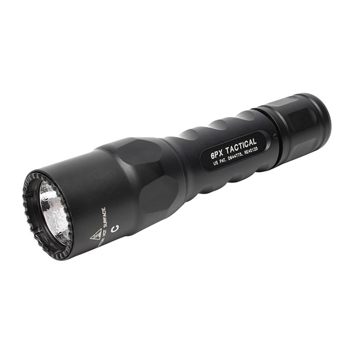 Surefire 6PX Tactical Single-Output LED Flashlight 600-Lumen Black