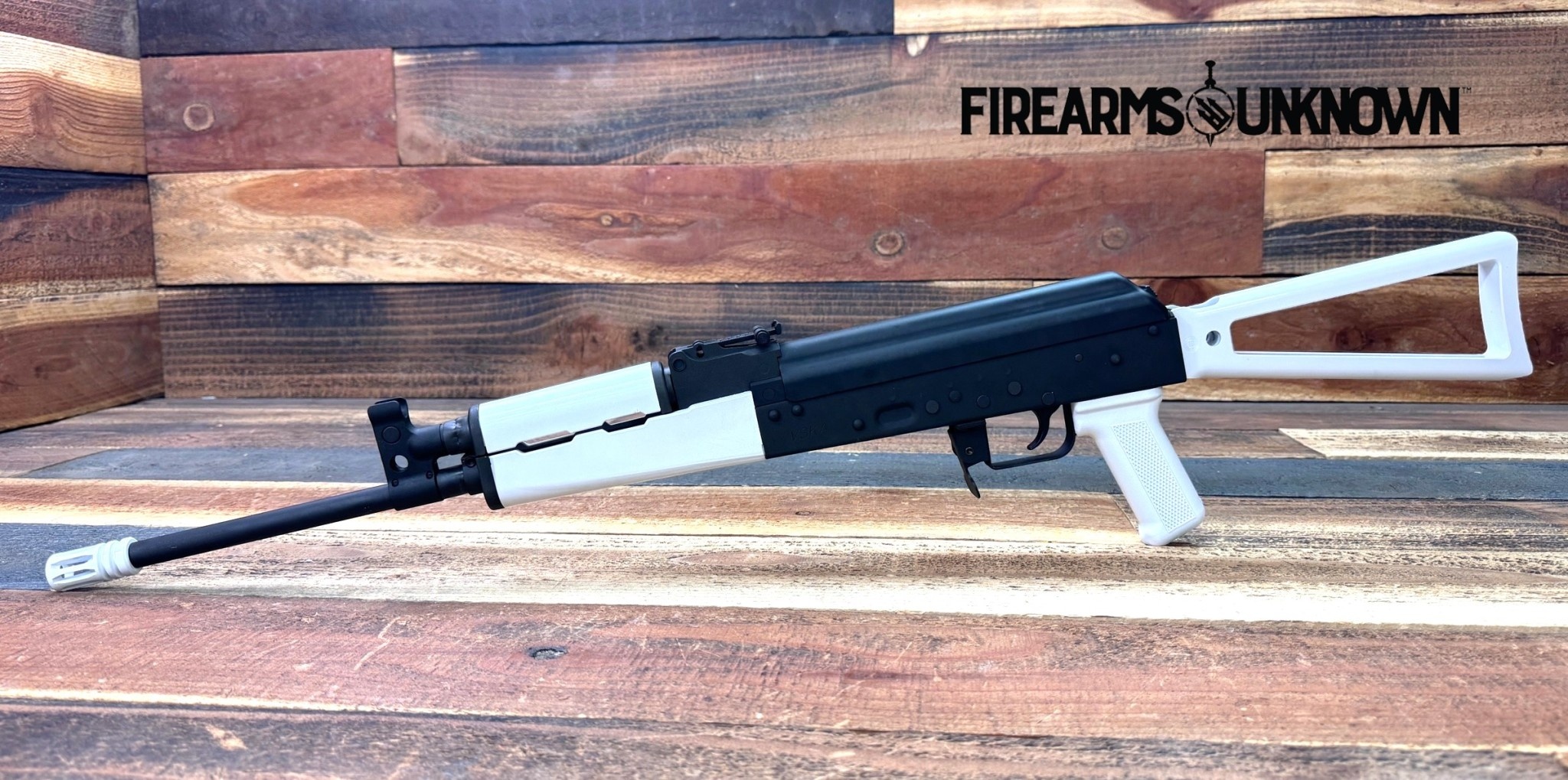 Century Arms VSKA Trooper RIA, 7.62X39, 16.5", 30RD, Rifle, Cerakote Storm Trooper Wht