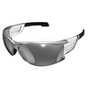 Mechanix Wear, Type-N Safety Glasses, Black Frame with Silver Lens