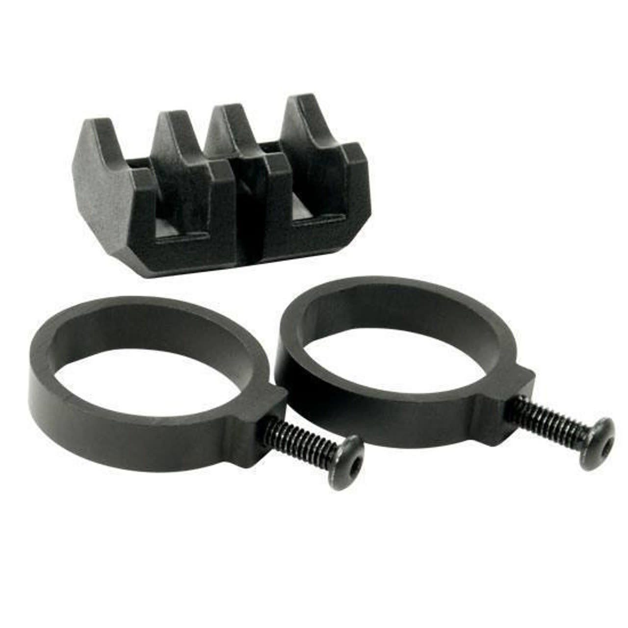 Magpul Light Mount V-Block and Rings, Black