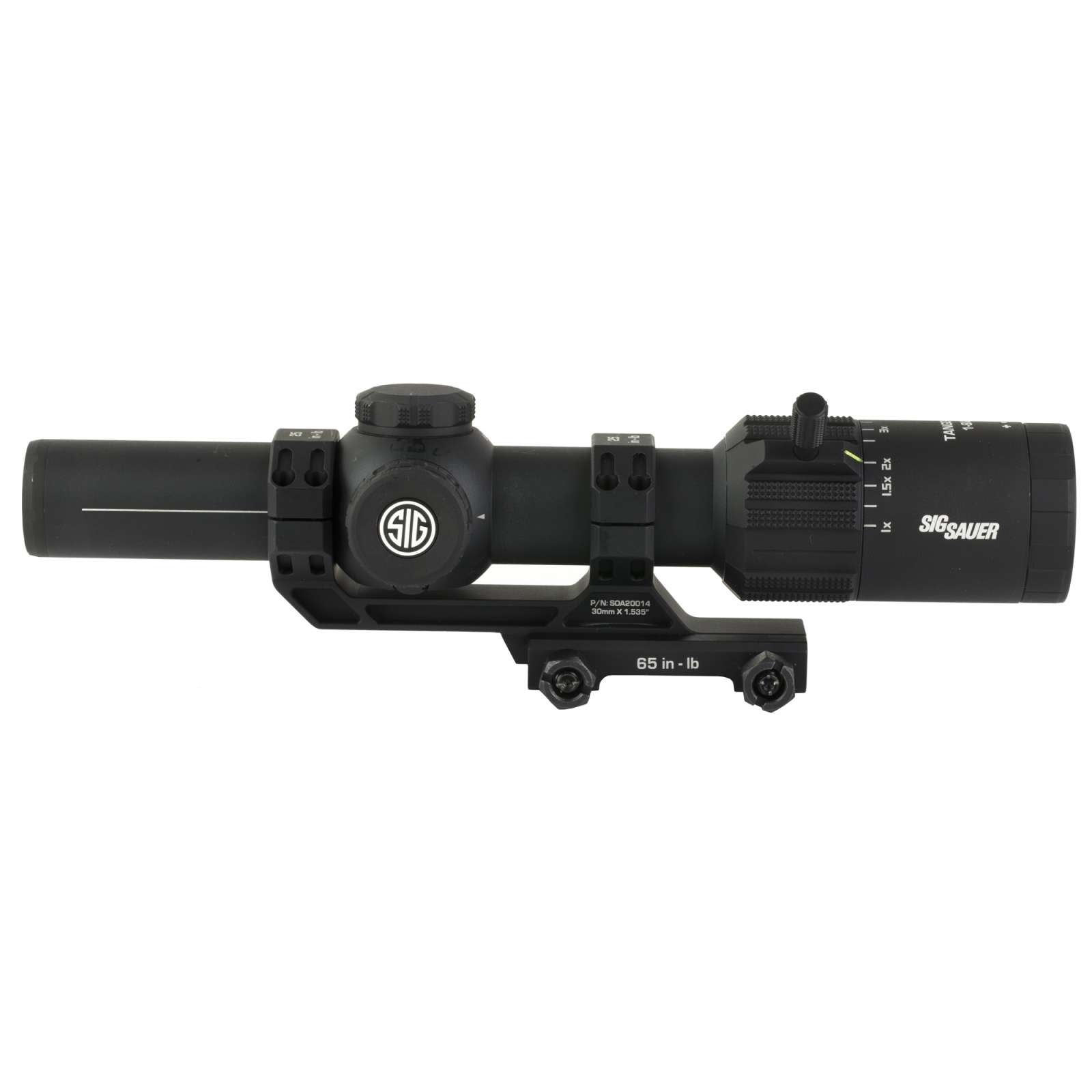 Sig Sauer Tango MSR 1-8x24 30MM Black Illuminated Reticle Rifle Scope