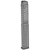 ETS 9mm Fits Glock 17/18/19/19X/26/34/45, Clear 40rnd Magazine