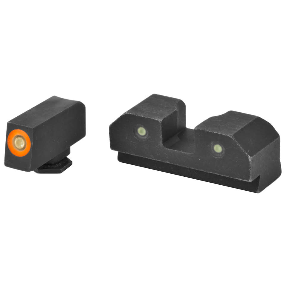 XS R3D NIGHT SIGHTS ORANGE G17,19,22-24,26,27,31-36,38,45