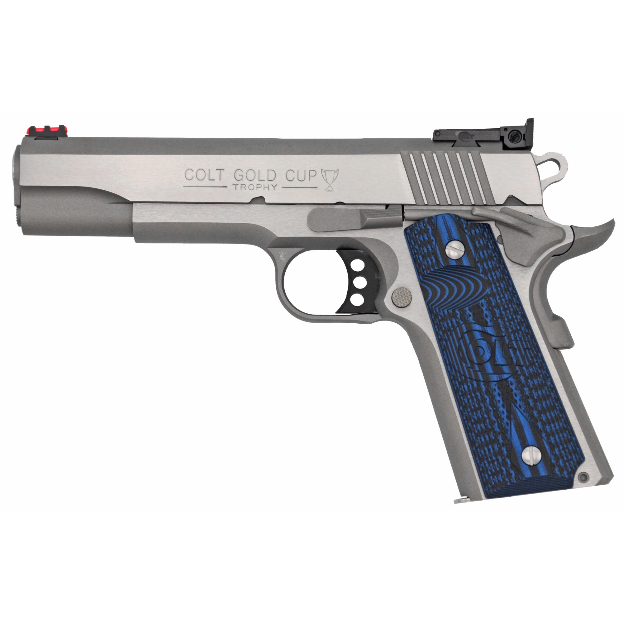 Colt Gold Cup Lite 1911 38 Super 5" SS 9RND Pistol