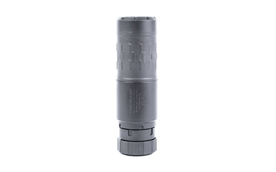 SilencerCo, Velos K Suppressor, 556NATO/223 Remington, 4.76" Long, 12.4 oz, 17-4 Stainless Steel & Inconel 625 Construction