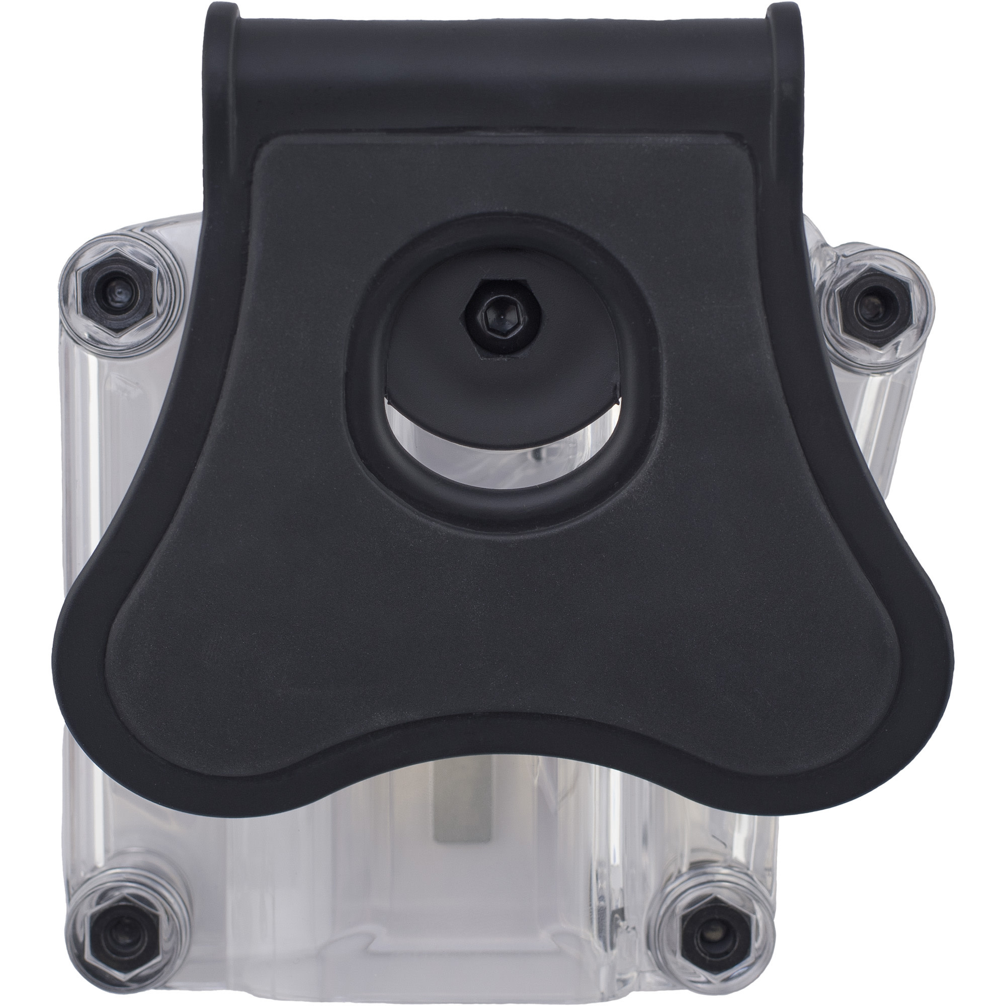 Bulldog, Max Paddle Holster, Polymer, Clear, Fits Most Pistols, Right Hand