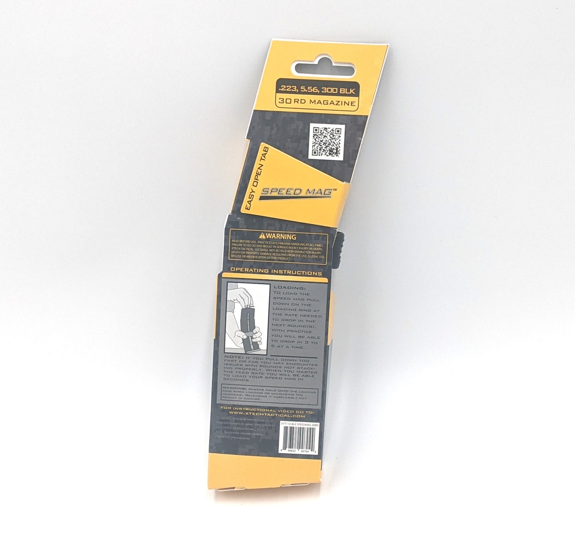 XTECH Tactical AR-15/M4, 30 RD, Easy Load Speed Magazine