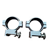 30mm .355 High Silver Rings