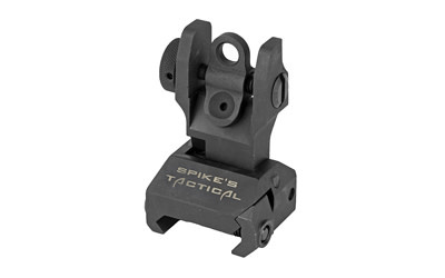 Spike's Tactical, Rear Folding Sight, Black
