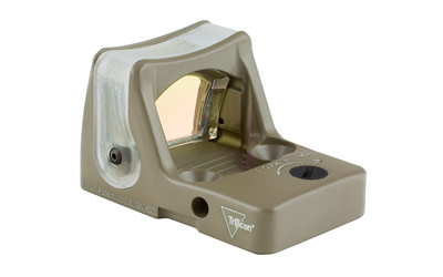 Trijicon, RMR, Dual llumination, 7 MOA, Amber Dot FDE