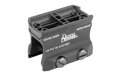 Daniel Defense Rock and Lock Micro Mount Black Anodized Aluminum