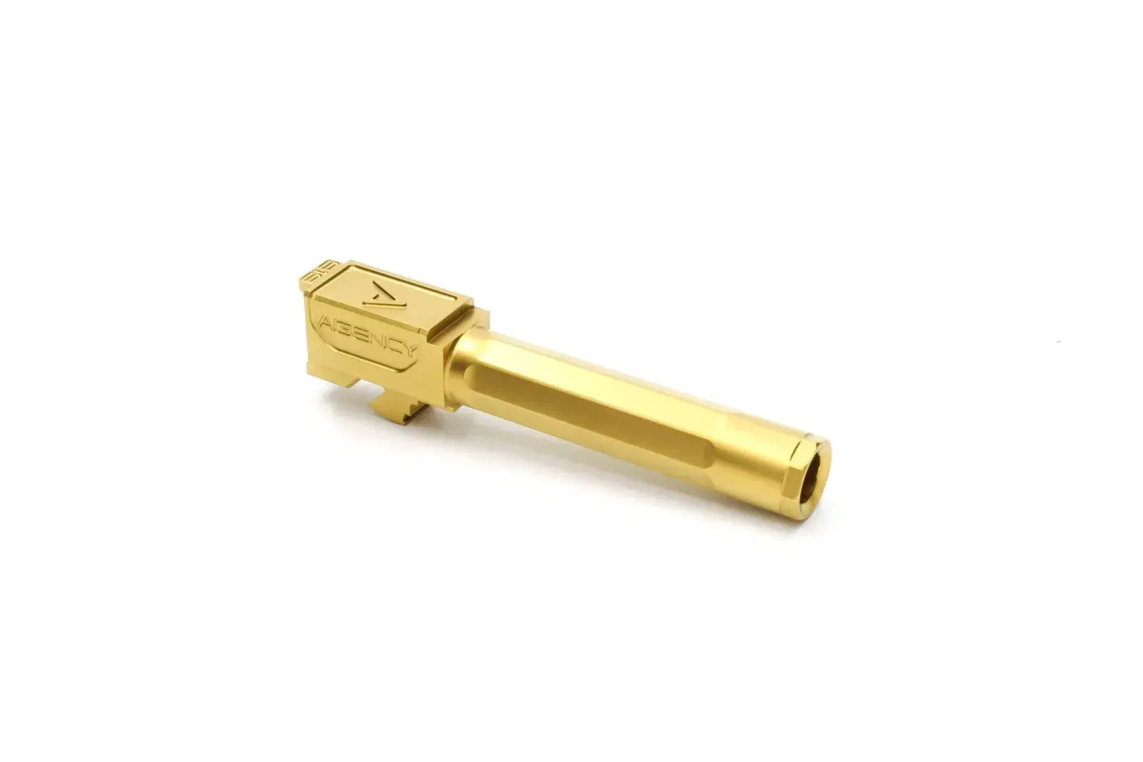 Agency Arms, Premier Line Barrel, Gold, Fluted,G19 Gen 1-4