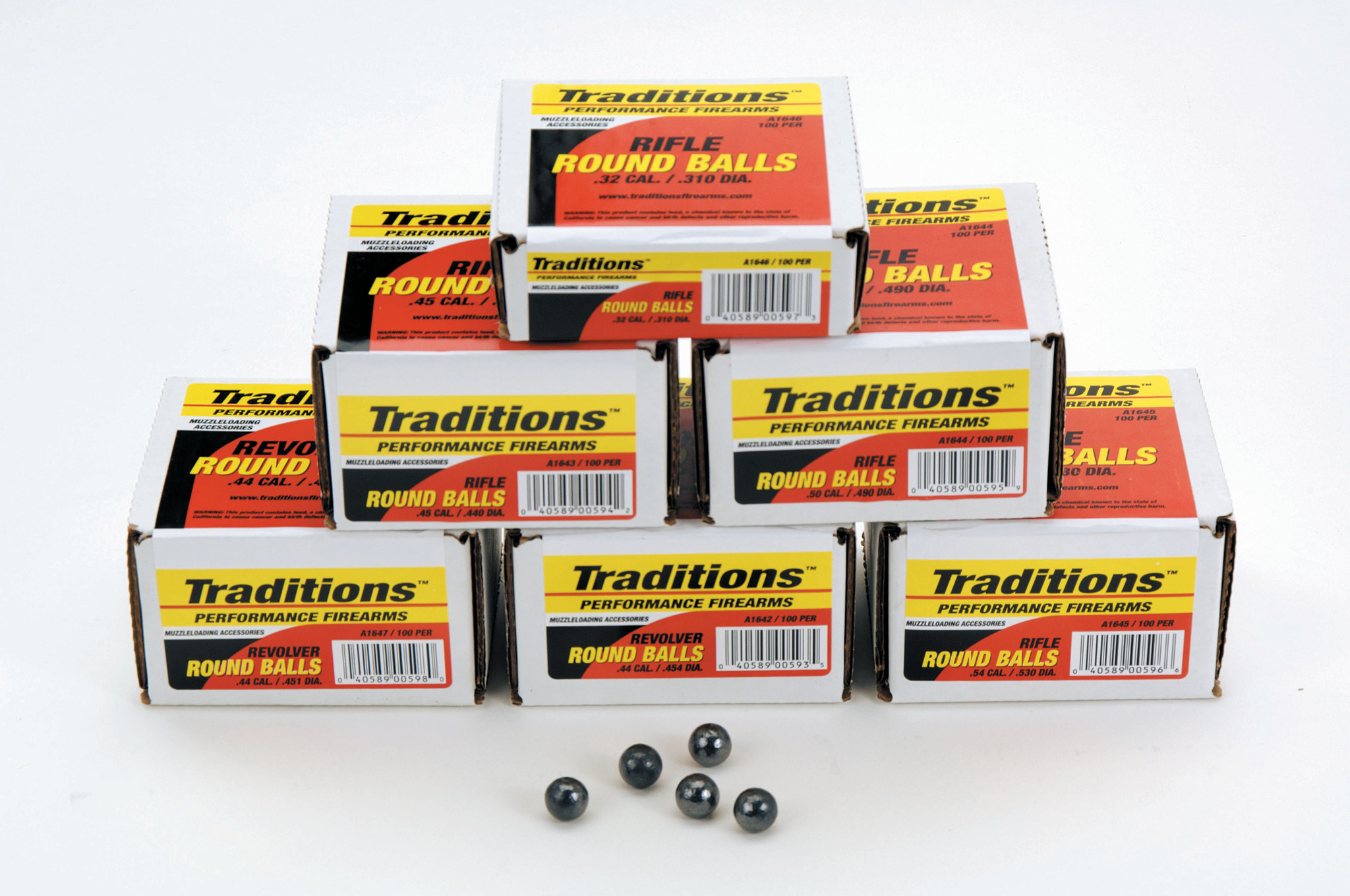 Traditions Revolver Round Balls