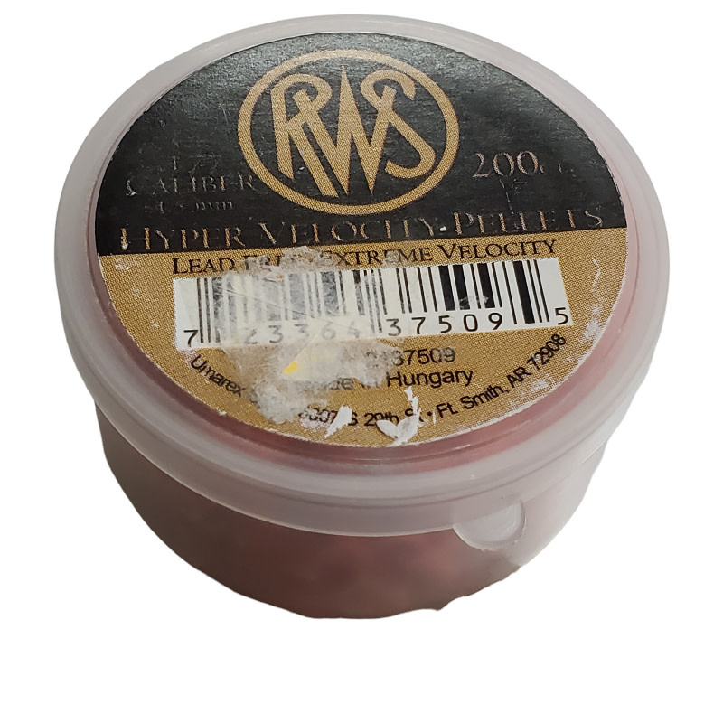 RWS Hyper Velocity .177 Cal Pellets