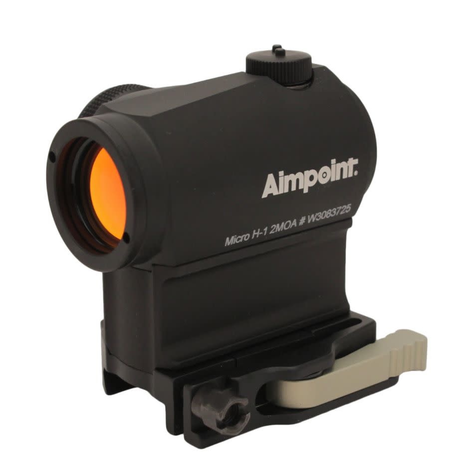 Aimpoint Micro H-2 Red Dot Sight, 2 MOA, Lever-Release 39mm