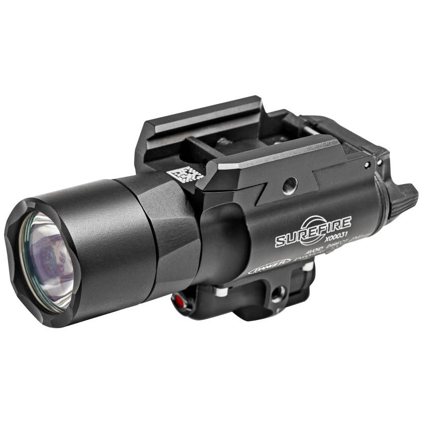 Surefire, X400 LED Weaponlight and Red Laser, 1000 Lumens, Black