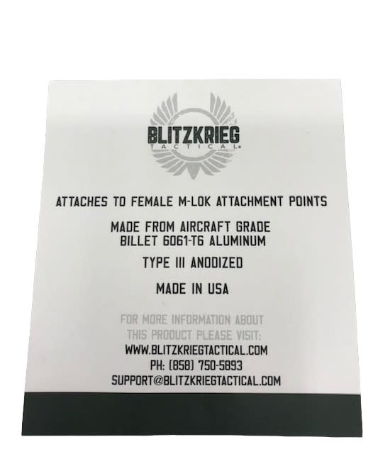 Blitzkrieg Tactical M-LOK Quick Detach Sling Mount