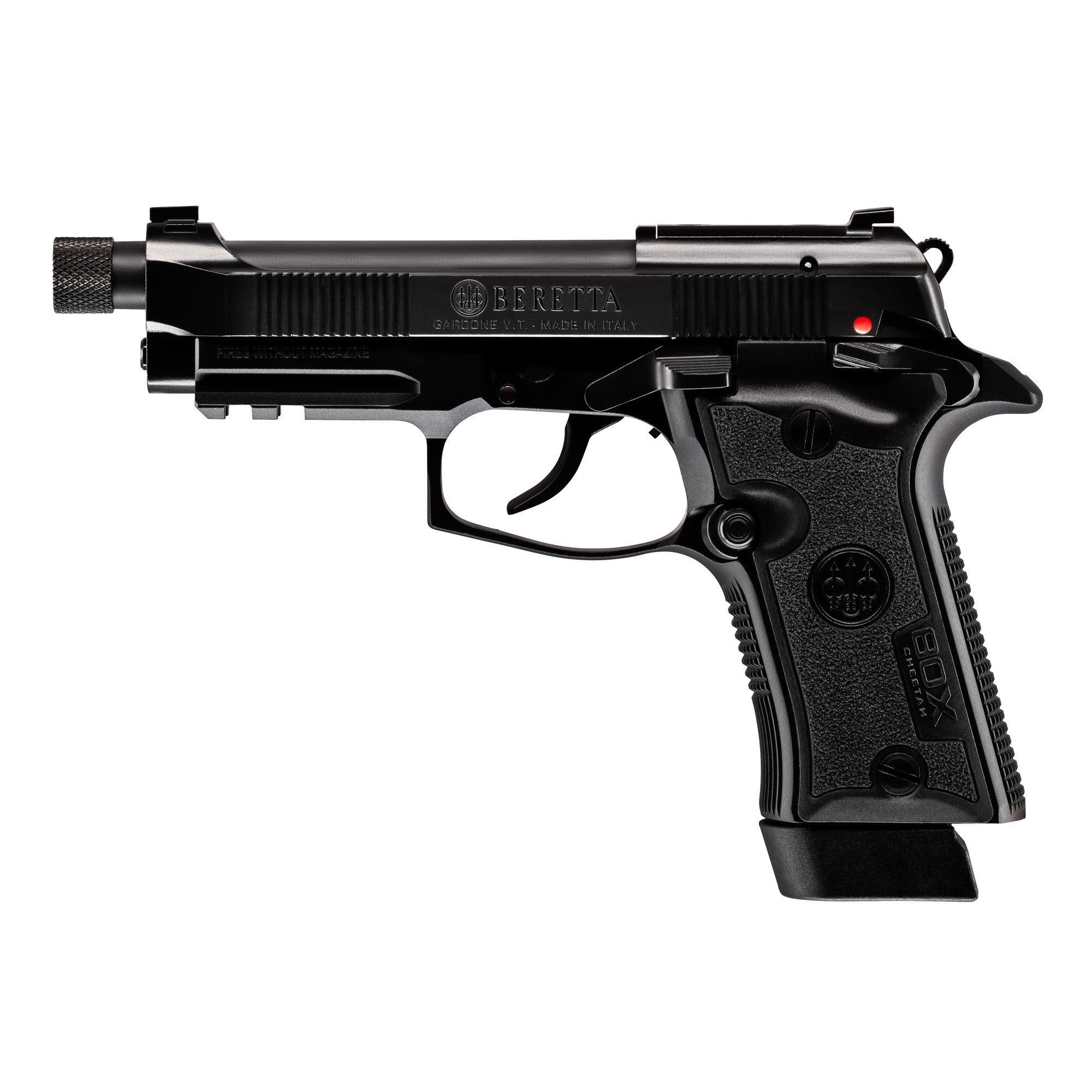 Beretta, 80X Cheetah Tactical Urban 380 ACP 4.4" BLK 15RD Pistol