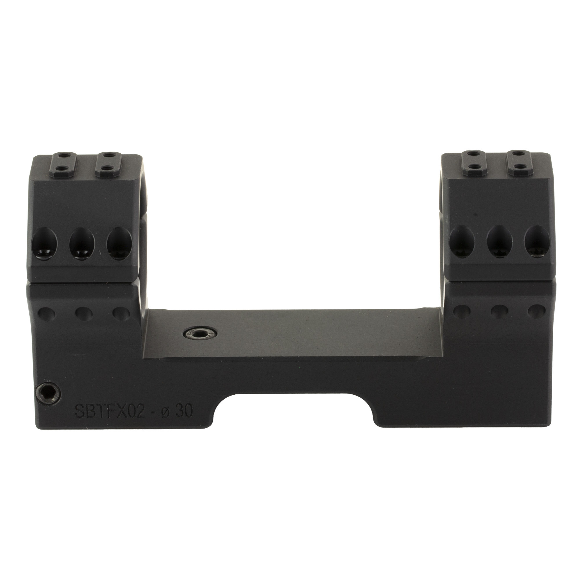 Riton Optics, Contessa, 30mm Bolt-On Mount, Picatinny, Hardened Steel, 0 MOA, Black
