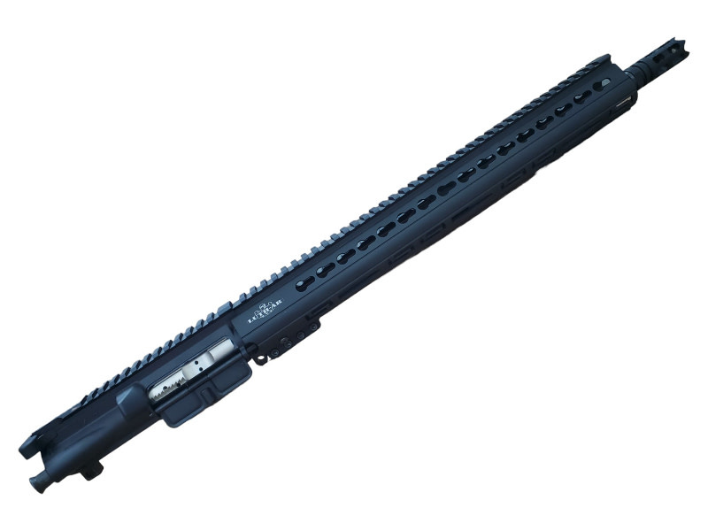 FU Custom Upper 16" 5.56 1:7 4150  Carbine Gas 15"  Luth-AR Keymod w/ YHM Phantom Comp  NiB BCG