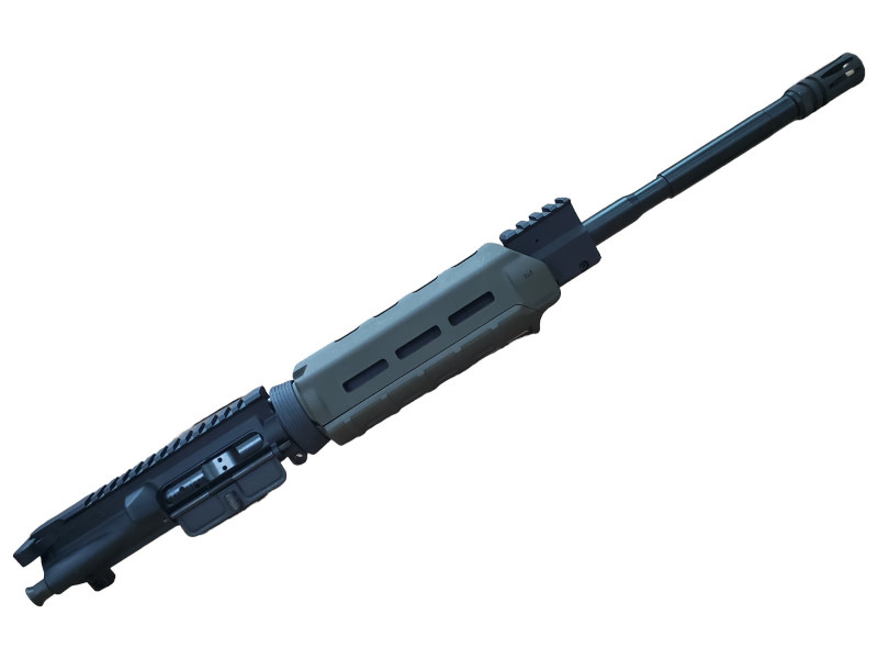 FU Custom Upper 16" 5.56 4150 1:7 Magpul Rail Gas  w/Birdcage