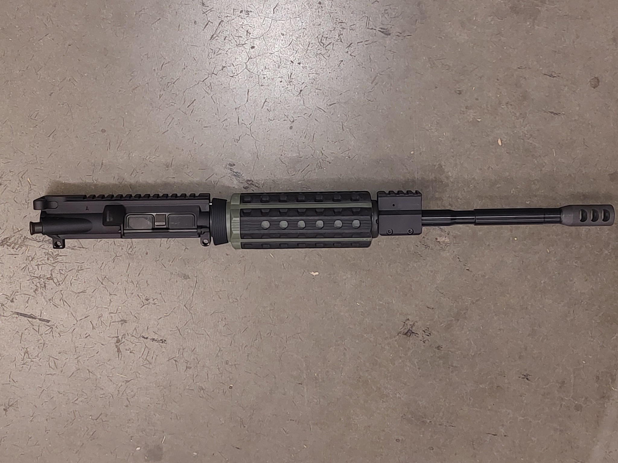 FU Custom 16" Upper ,1:7,  Carbine Gas Stystem, MFT M44S handgaurd, BF18 Comp FG