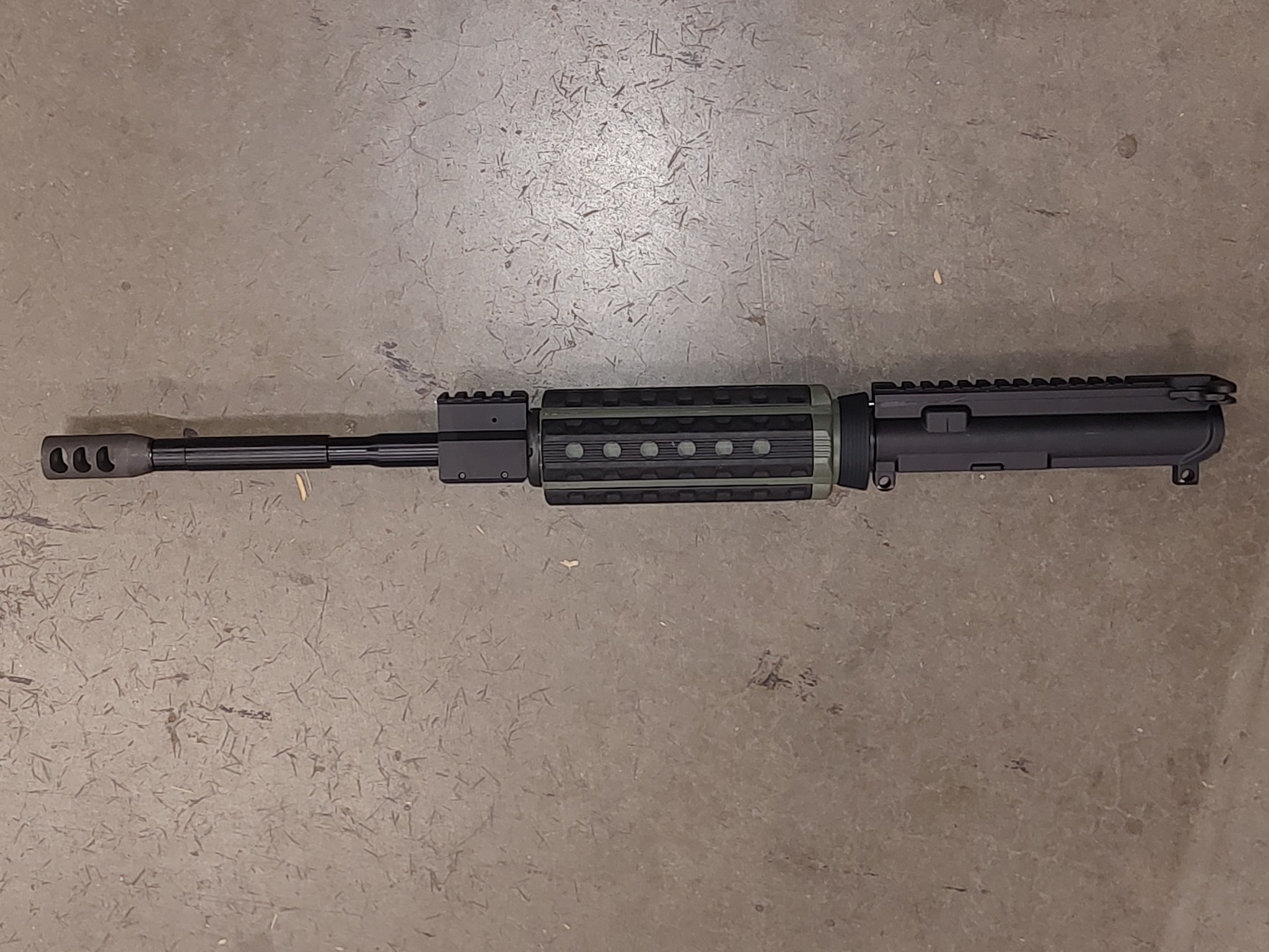 FU Custom 16" Upper ,1:7,  Carbine Gas Stystem, MFT M44S handgaurd, BF18 Comp FG