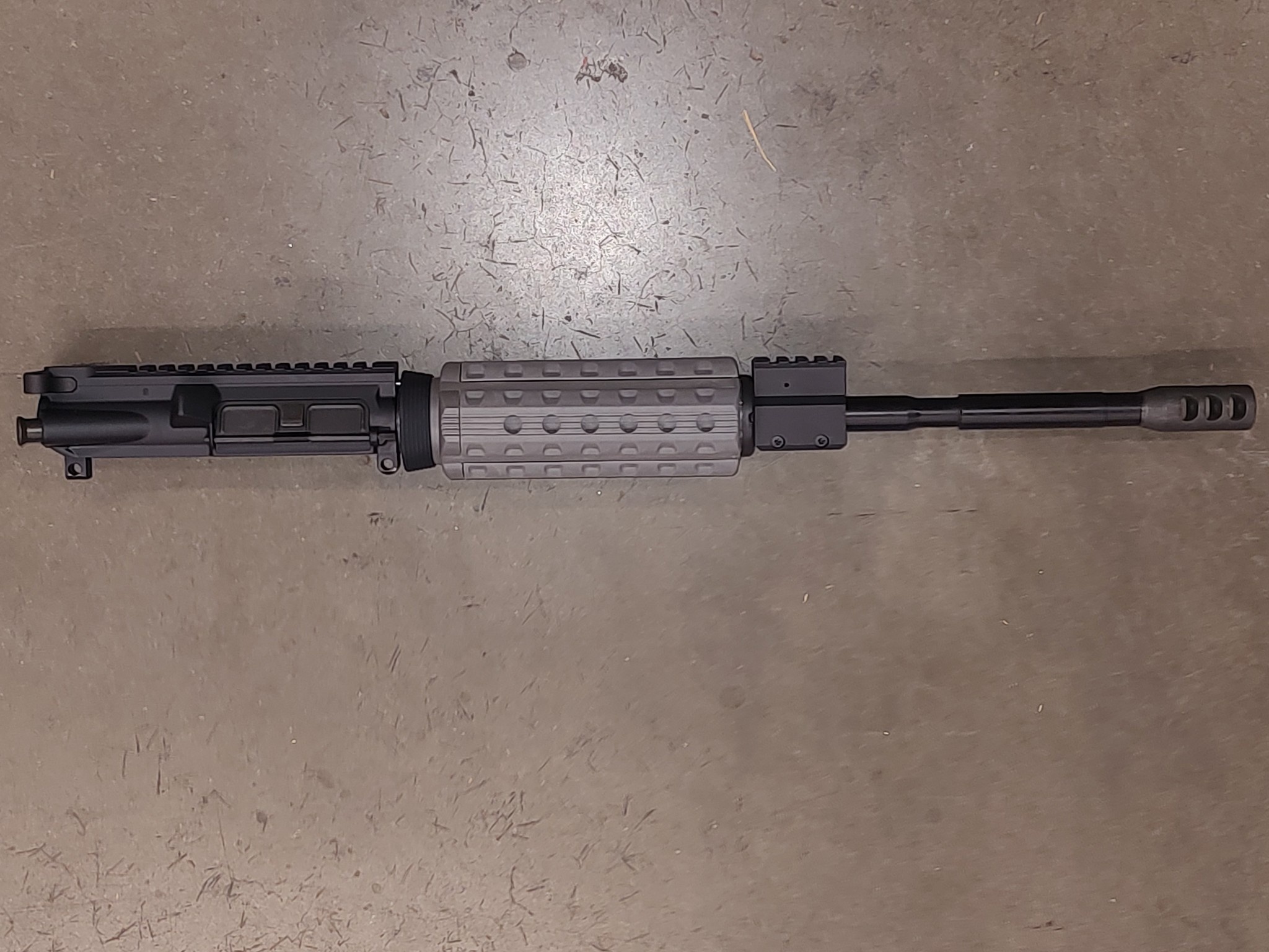 FU Custom 16" Upper ,1:7,  Carbine Gas Stystem, MFT M44S handgaurd, BF18 Comp Grey