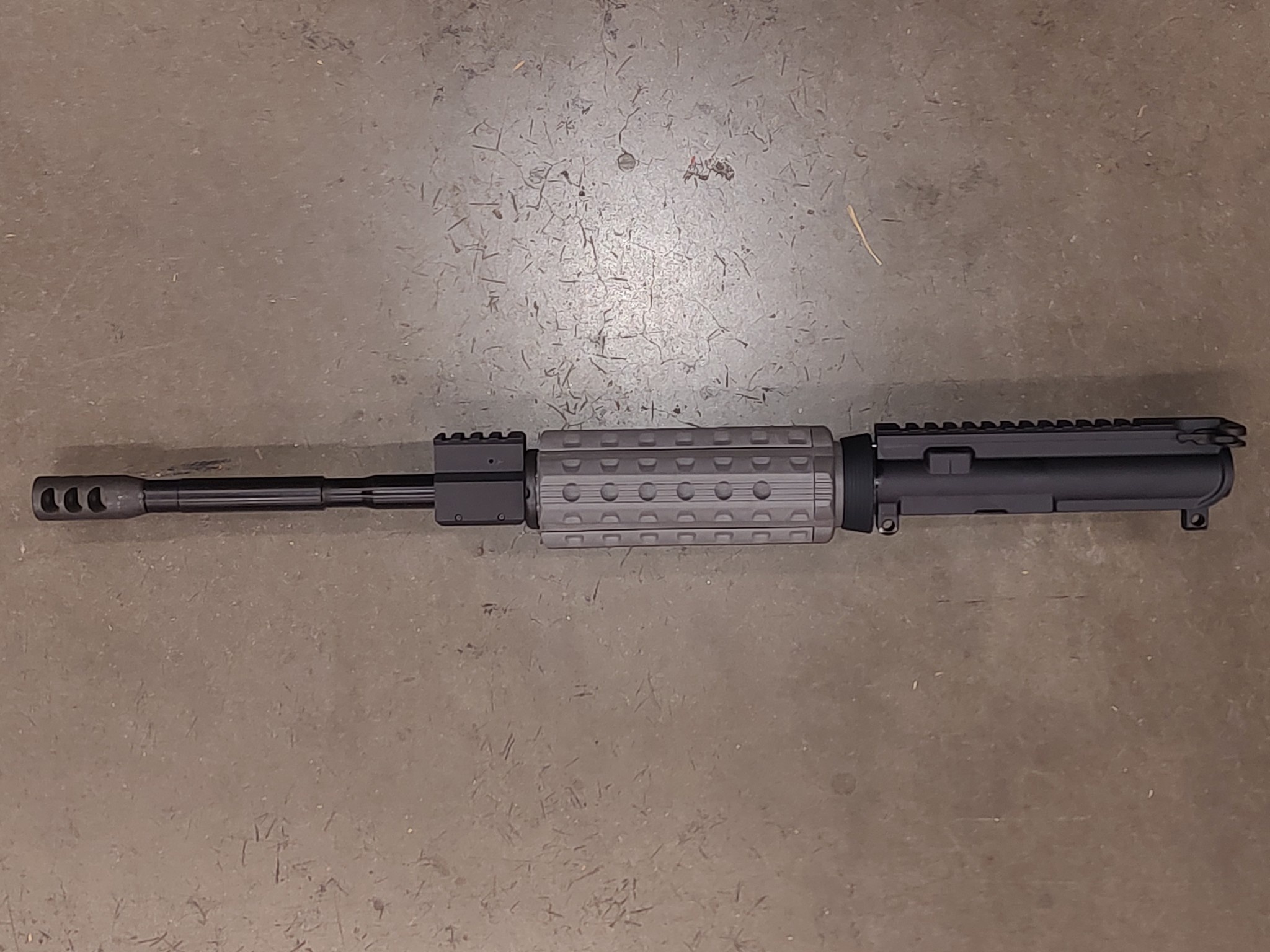 FU Custom 16" Upper ,1:7,  Carbine Gas Stystem, MFT M44S handgaurd, BF18 Comp Grey