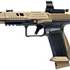 Canik TTI Combat W/Mecanik MO3 Optic 9MM Fluted 4.6" Bronze (2) 18RND Pistol