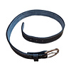 Triple K Black Basketweave Belt 36 in