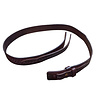 Brown Basketweave Leather Belt 40 in