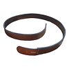 Brown Leather Basketweave Belt 44 in