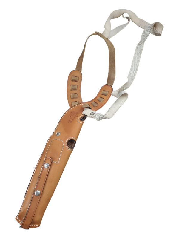 Triple K Tan Leather Holster 191 2 6in LH