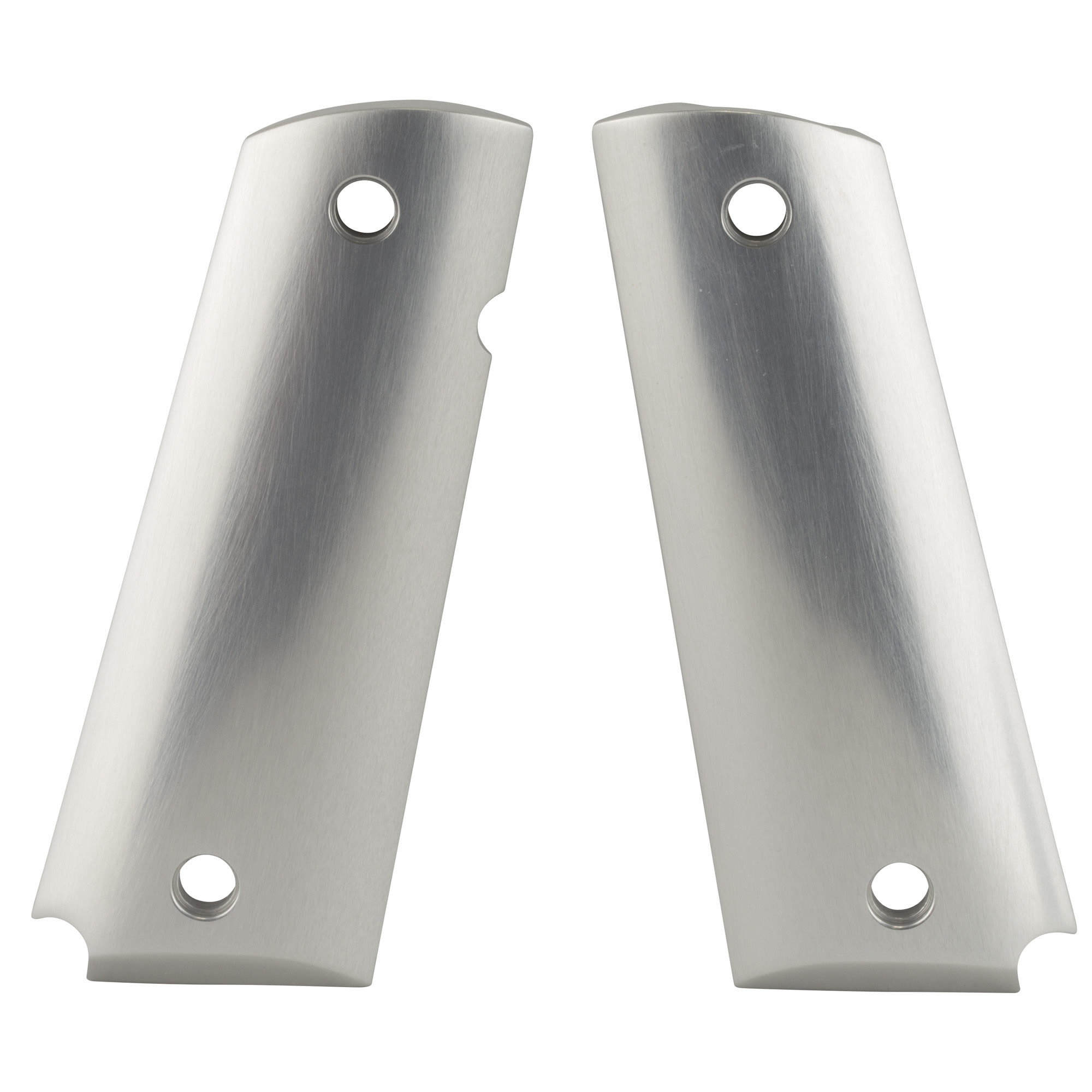 Hogue, Extreme Aluminum Grip, Fits 1911 Govt, Aluminum, Clear Gloss Anodized Finish