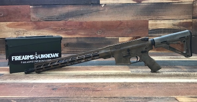 FU Misericorde, 5.56, 16" Mid-length, Cerakote Kryptek AI. Dark Earth/Sig Dark Grey, Rifle (BLEM)