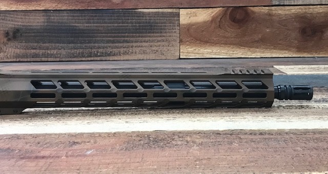 FU Misericorde, 5.56, 16" Mid-length, Cerakote Kryptek AI. Dark Earth/Sig Dark Grey, Rifle (BLEM)