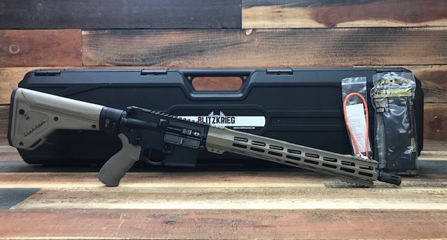 BT, Diomedes, 5.56, 16", Ergo Grip, BLK/FDE, 30RND w/Folding UBR, Rifle