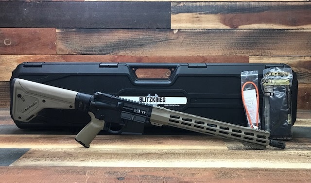 BT, Diomedes, 5.56, 16", MOE+ Grip, BLK/FDE, 30RND, w/Folding UBR, Rifle