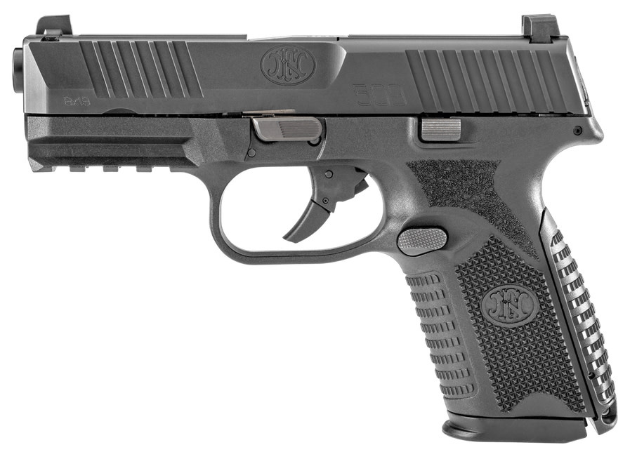 FN America 509 9MM 4" NS BLK/BLK (3) 17RD Pistol