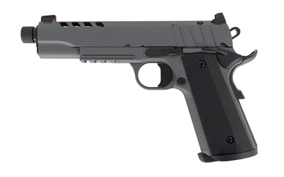 Tisas, 1911 Night Stalker 45ACP 5.55" GRY/BLK (2)8RND Pistol