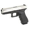 Glock G17 Gen 4 9MM 4.49" Engraved SS/BLK (3)17RD Pistol