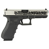 Glock G17 Gen 4 9MM 4.49" Engraved SS/BLK (3)17RD Pistol