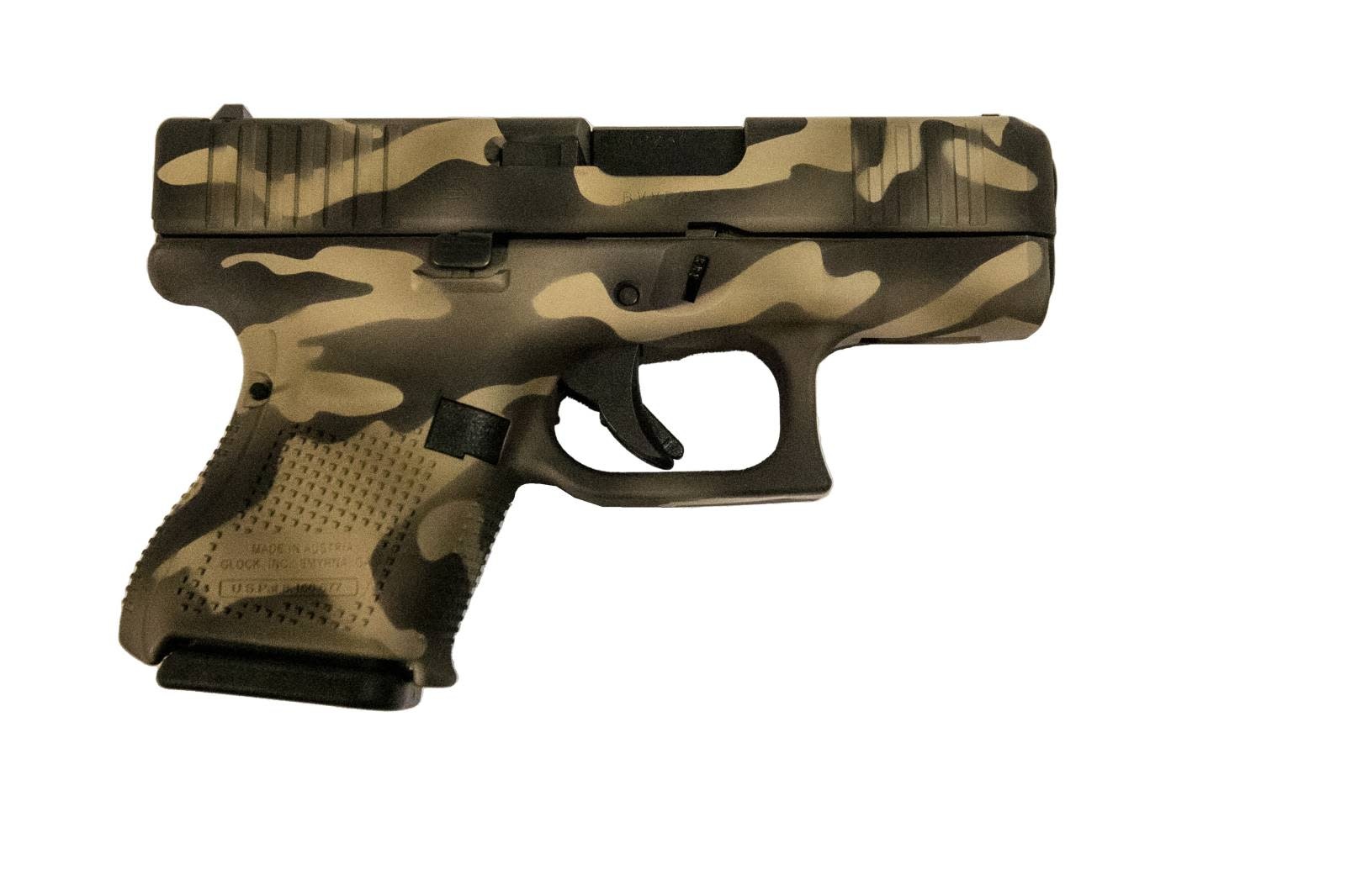 Glock G27 Gen5 40 S&W 3.43" Sandstorm Camo (3)9RD Pistol