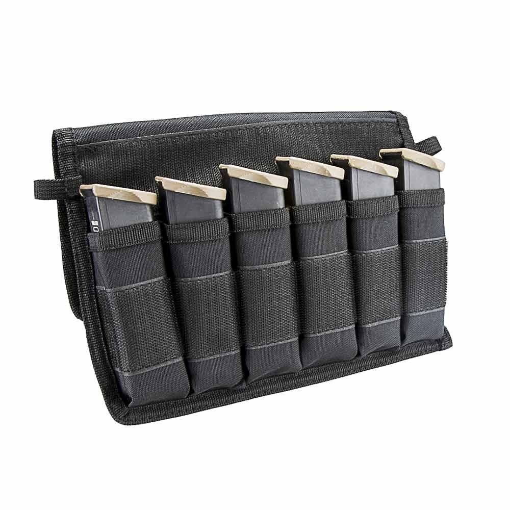 6X STD Pistol Magazines Carrier/ Black