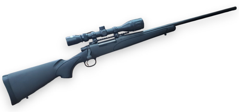 Remington700 ADL 30-06 Springfield Bushnell 4-12X 24"Weaver Base Black 4RND Rifle